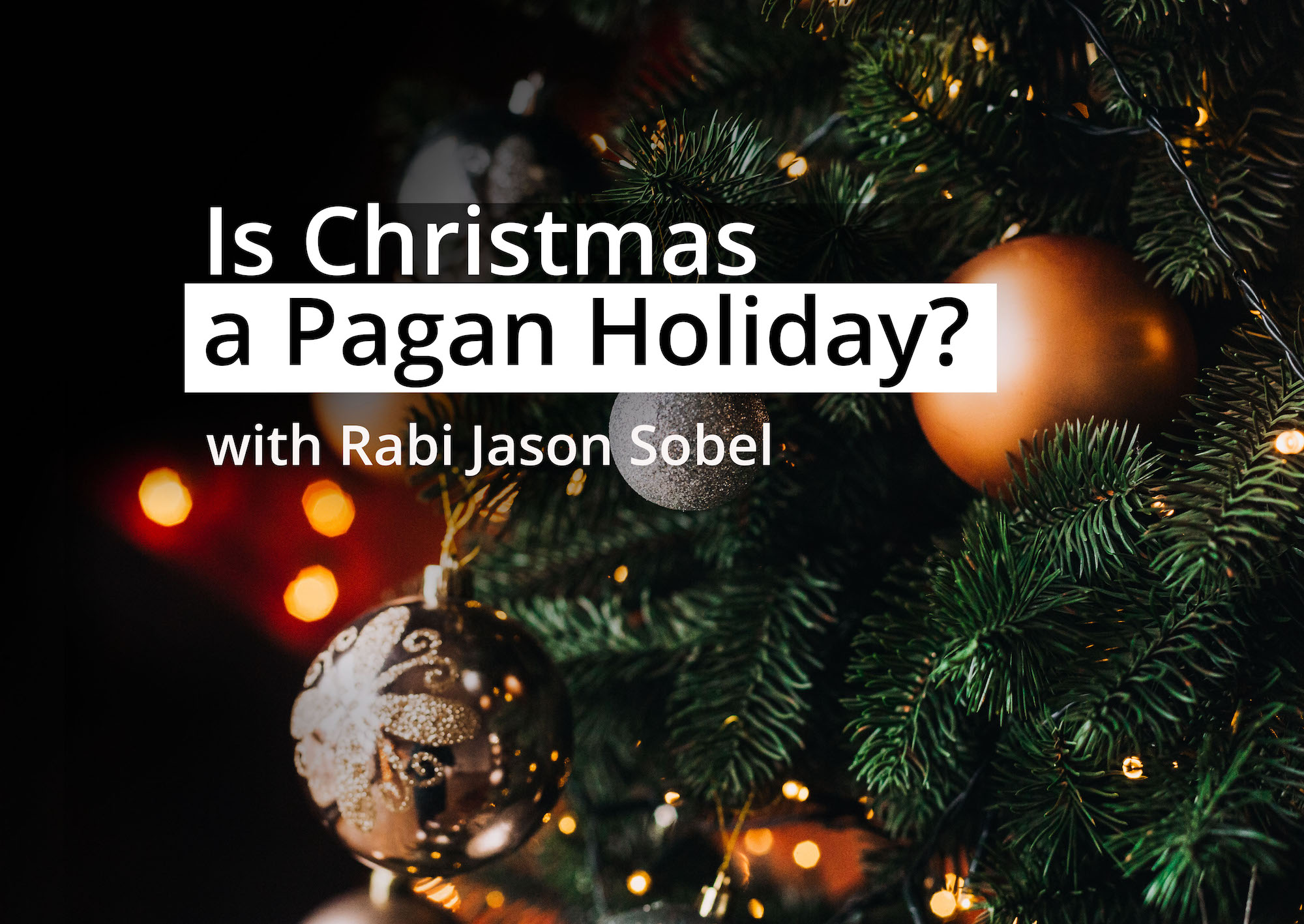 Christmas a pagan holiday