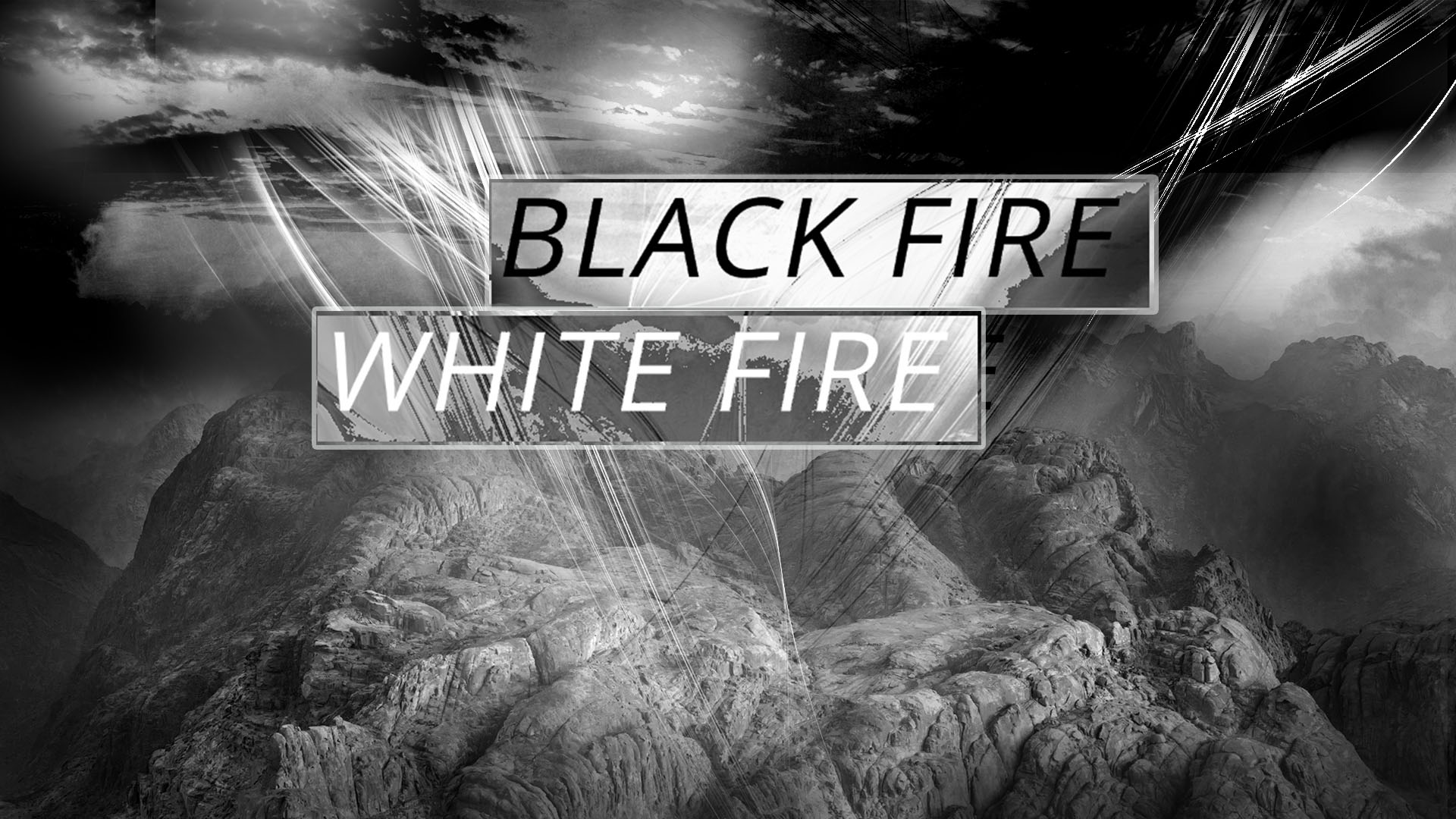 Pentecost Black Fire White Fire
