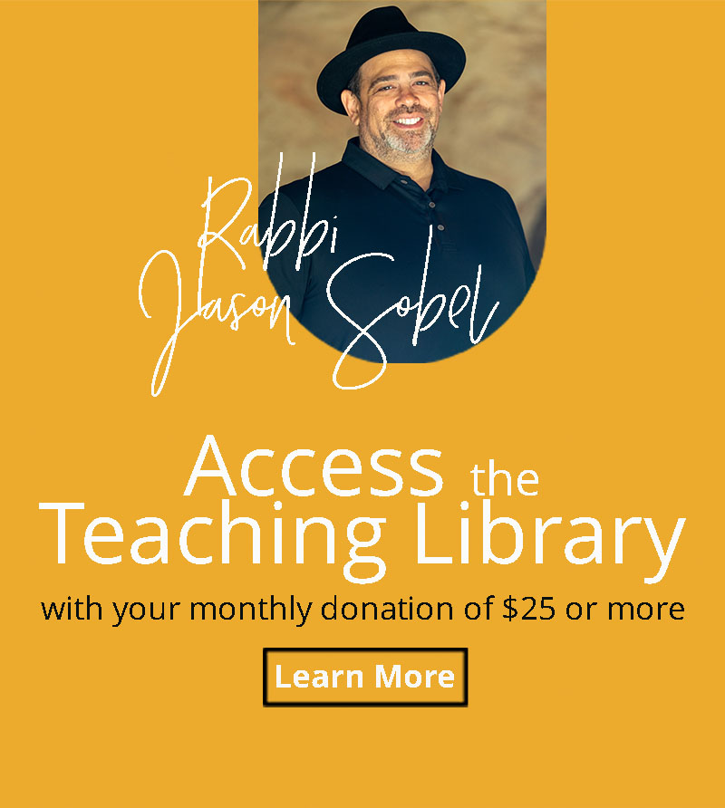 Teaching Library All Access Rabbi Jason Sobel Courses