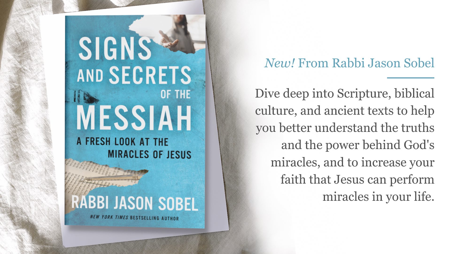 Signs and Secrets of the Messiah | Rabbi Jason Sobel Book