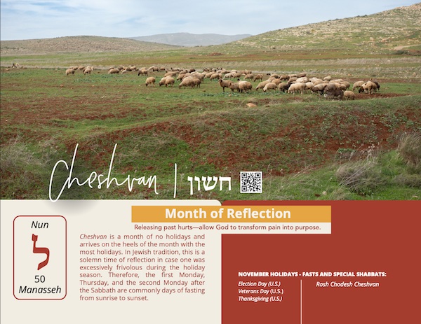 Cheshvan, Biblical Calendar 5784, Fusion Global