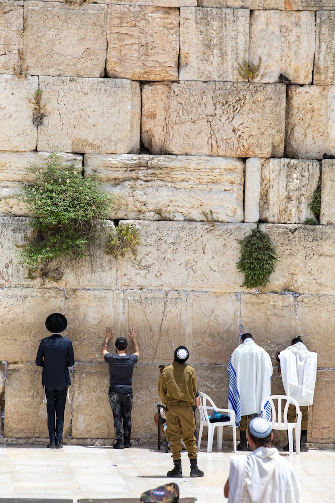 Prayer at the Western Wall / Kotel Jerusalem
