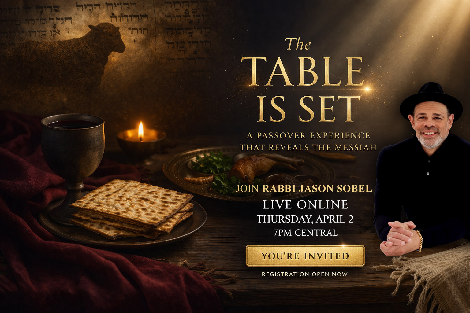 2026 Passover Seder with Rabbi Jason Sobel