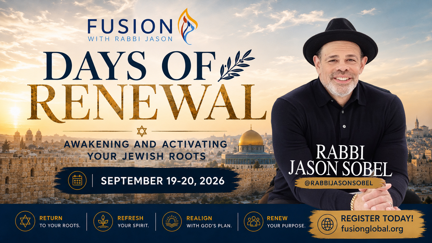 Days of Renewal Dallas Texas Event with Rabbi Jason Sobel