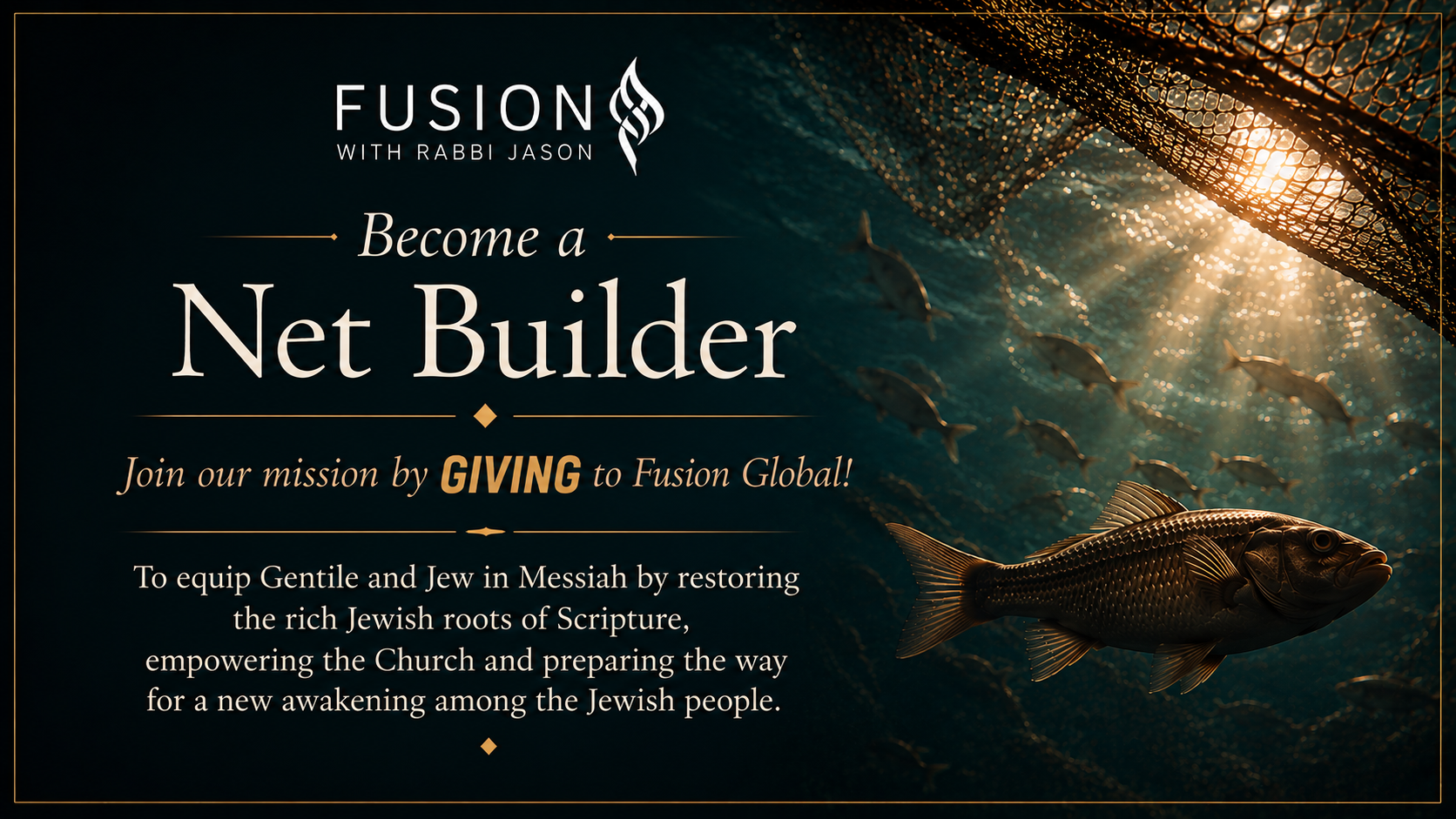 Net Builder Campaign Rabbi Jason Sobel Fusion Global