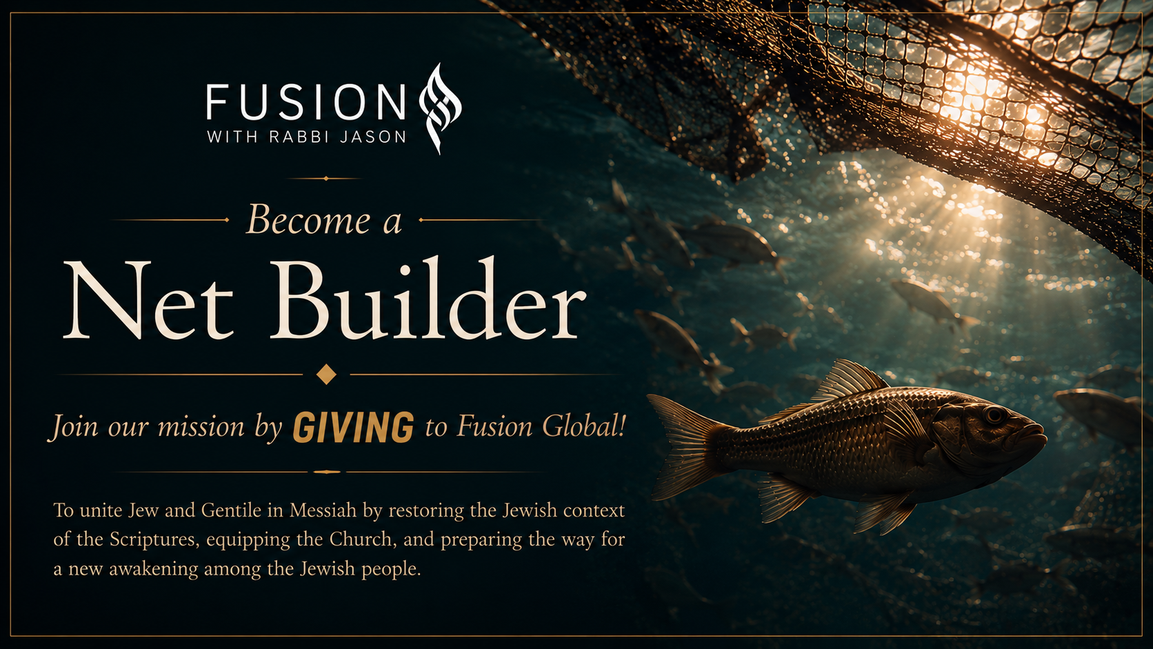 Net Builder Campaign Rabbi Jason Sobel Fusion Global